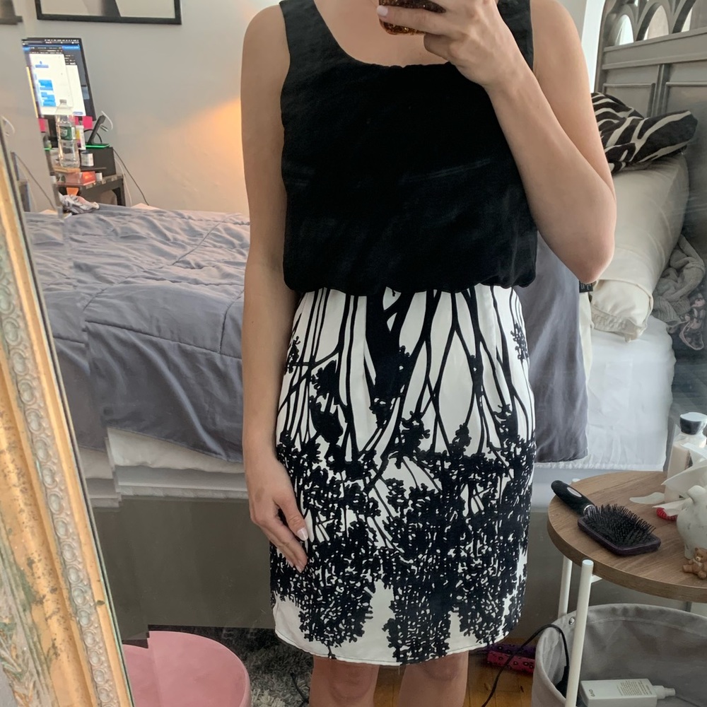 $3 when bundled Alta Black and White mini dress